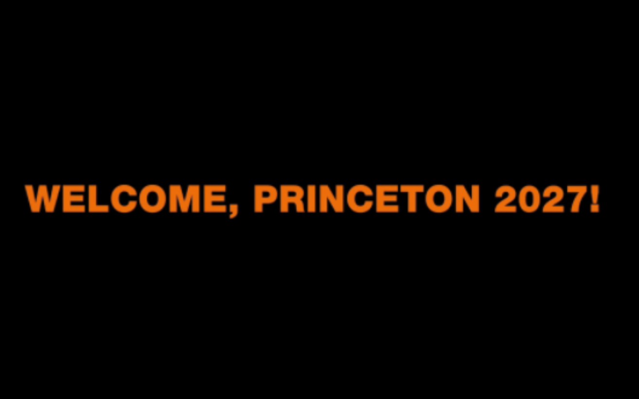 [图]Welcome, Princeton 2027! 普林斯顿大学 2023迎新宣传片