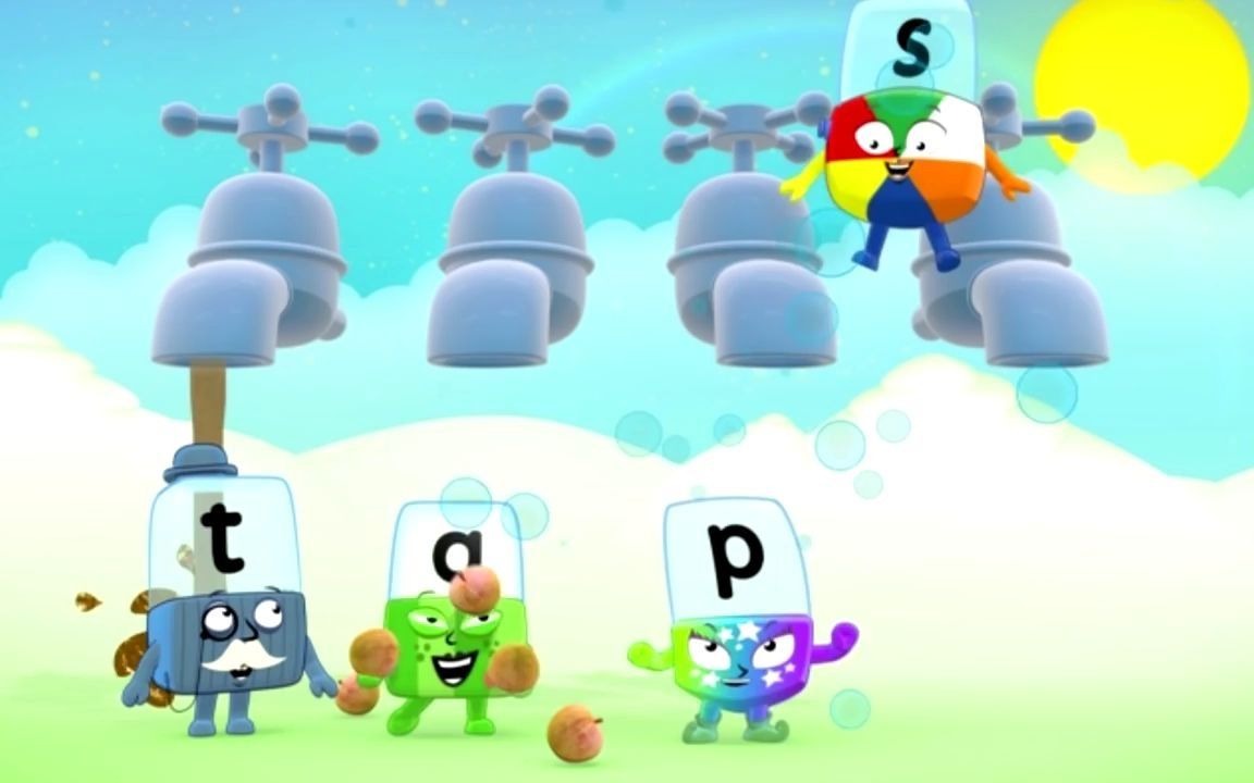 [图][视频]06.Alphablocks - Countdown to Christmas The Letter S Phonics for Kids - 12