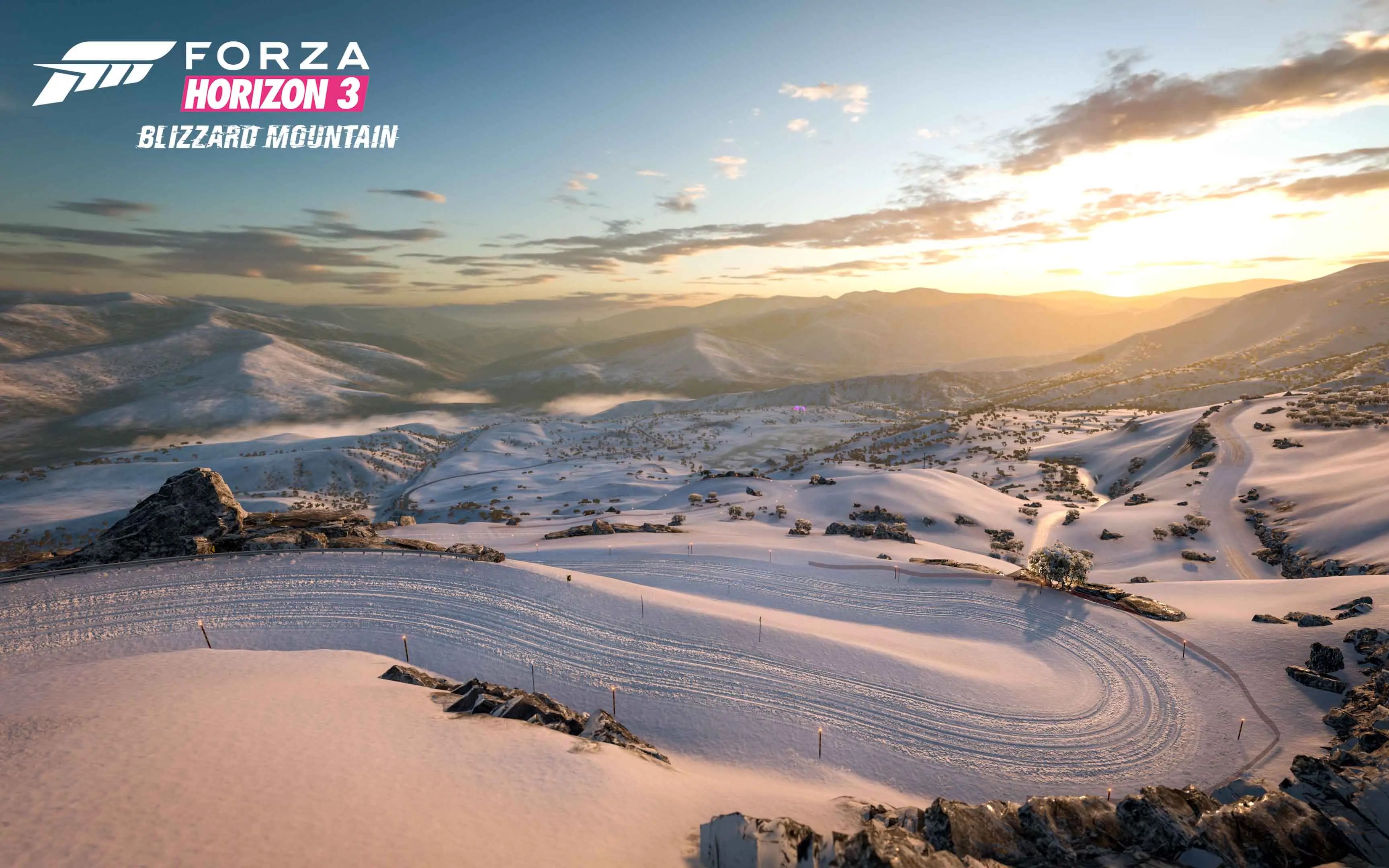 [图]极限竞速：地平线3 暴风雪山DLC开荒全赛事流程（完结）