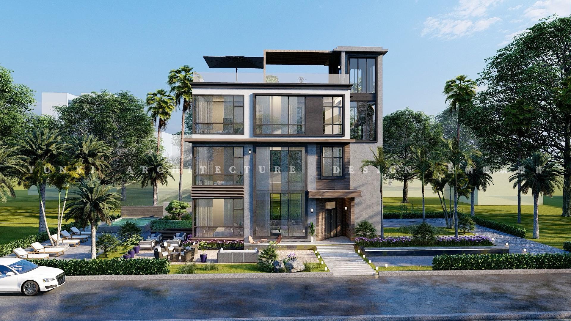 农村乡村别墅自建房 #农村乡村别墅自建房案例#现代风别墅