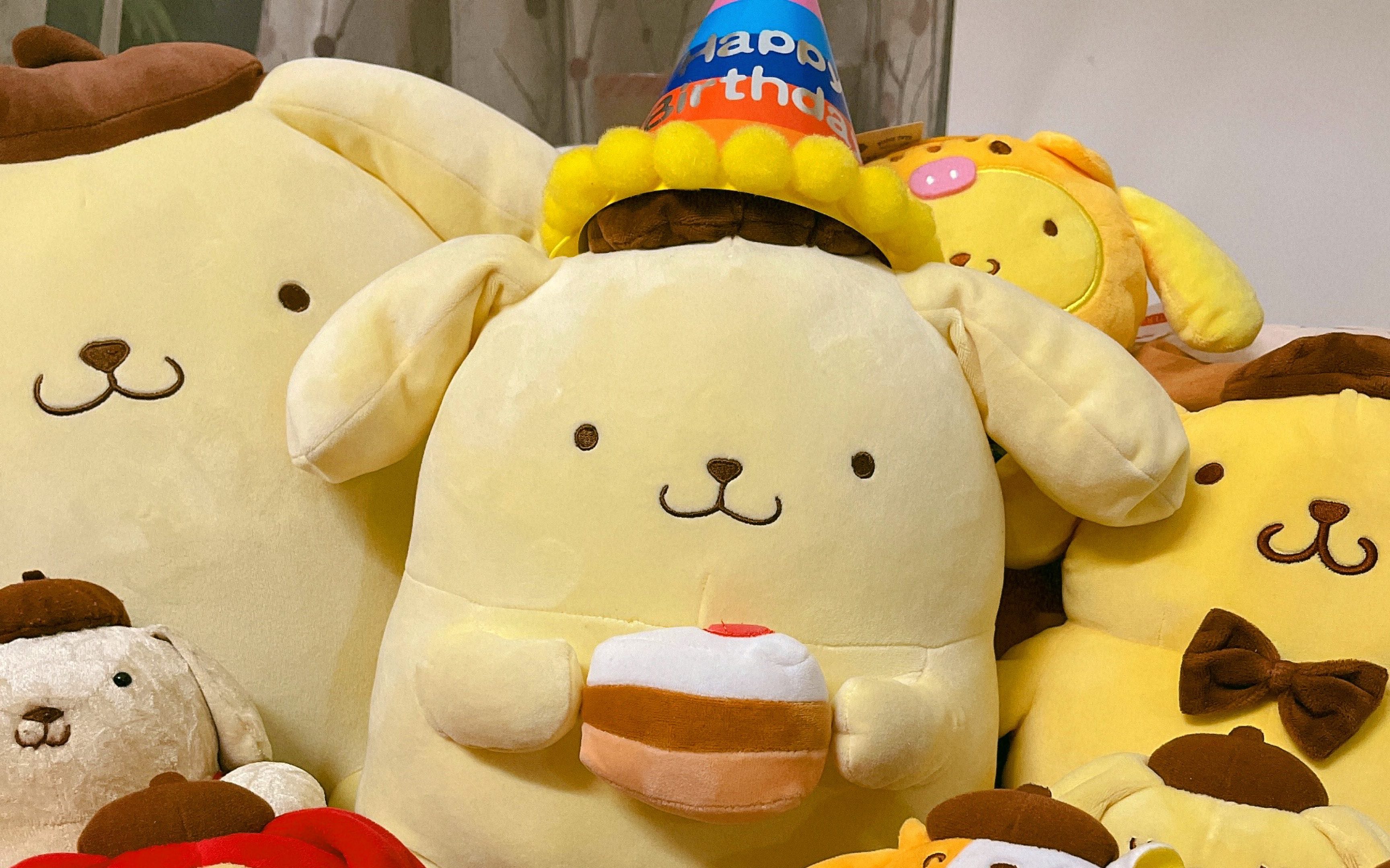 布丁狗/布布生日快乐呀/top toy/盲盒/努力工作的