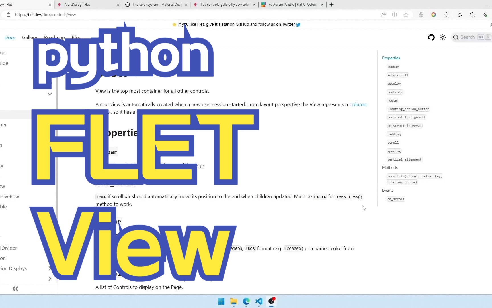 Python Flet 容器控件之View哔哩哔哩bilibili