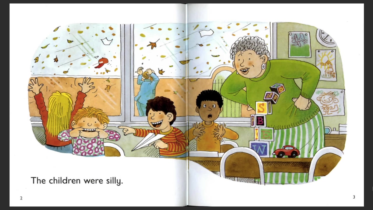 alicia读绘本 牛津树2级 its the weather