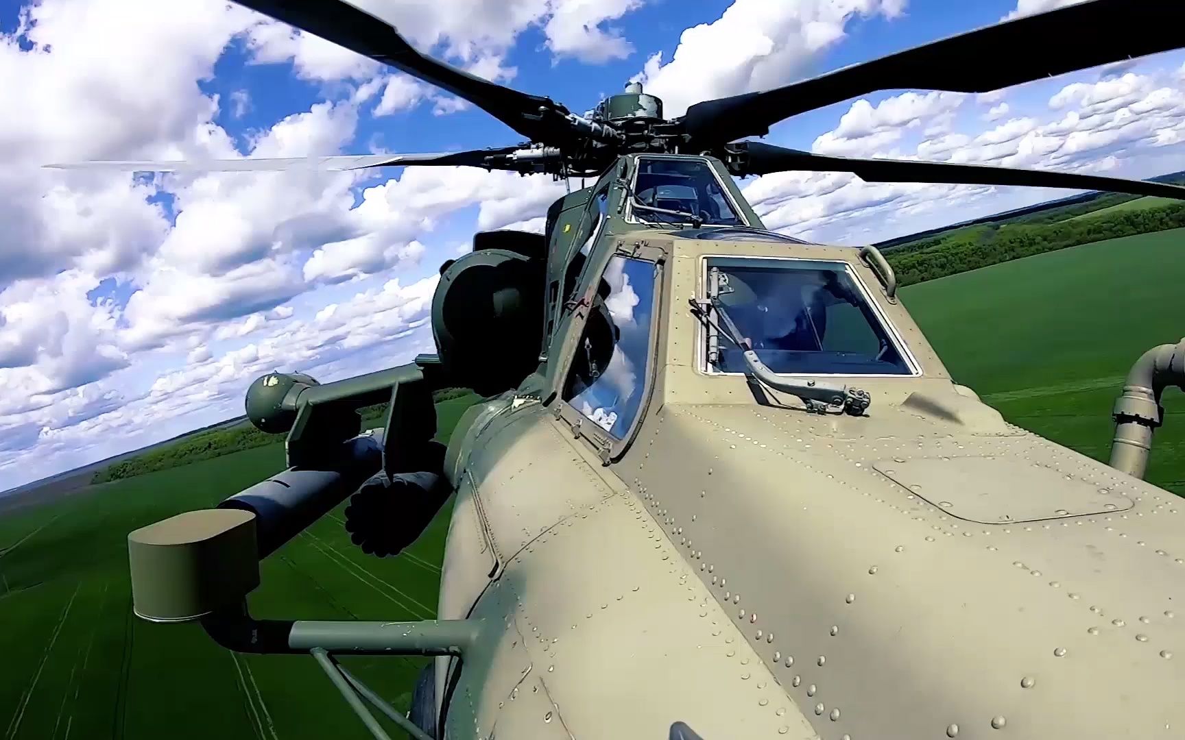 【兵器集锦】米-28n武装直升机