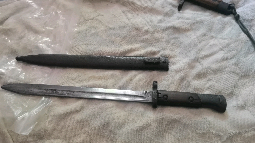 刀具收藏第八弹～国内遗留抗战捷克vz24