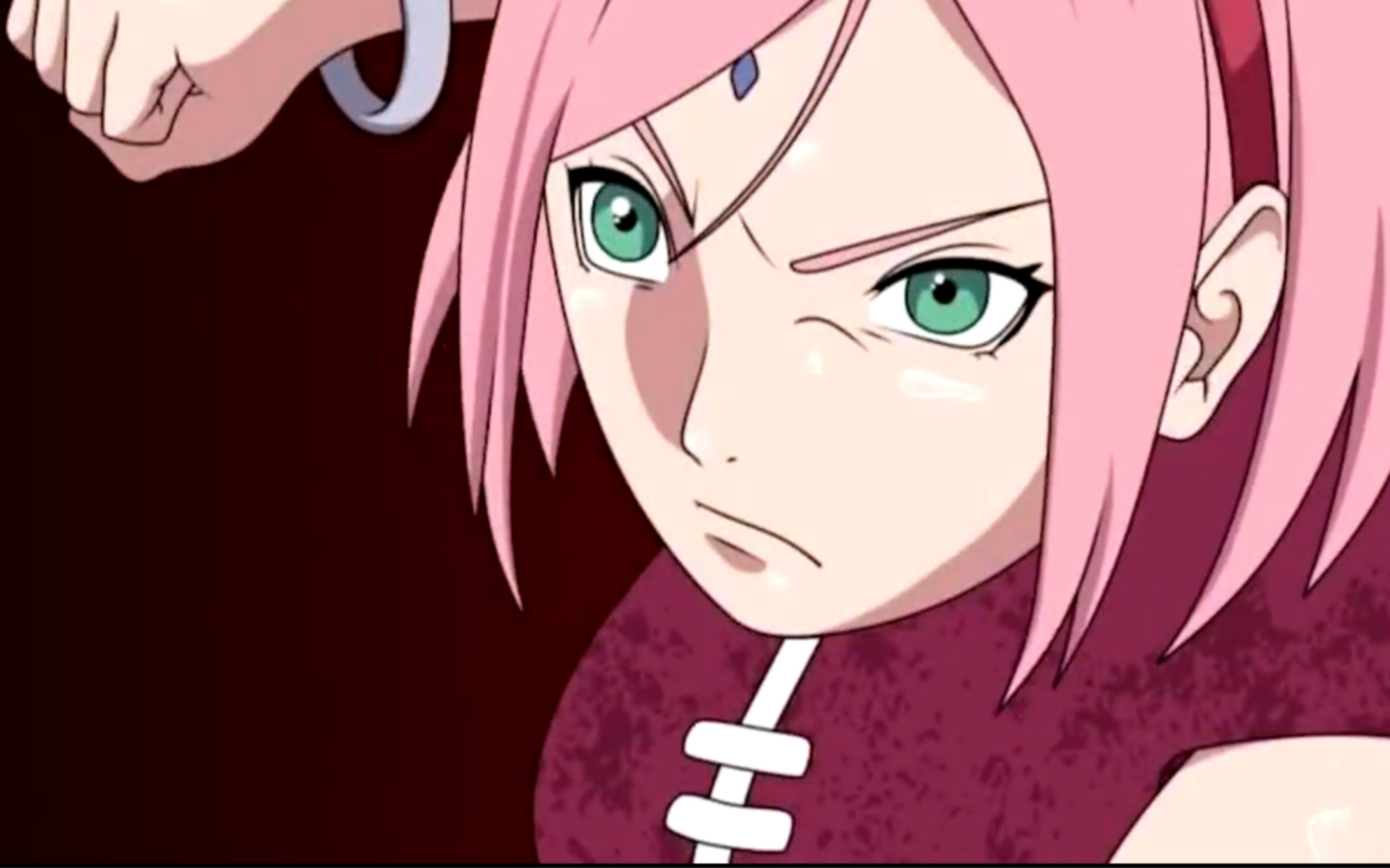 火影同人小樱爆打路人名场面