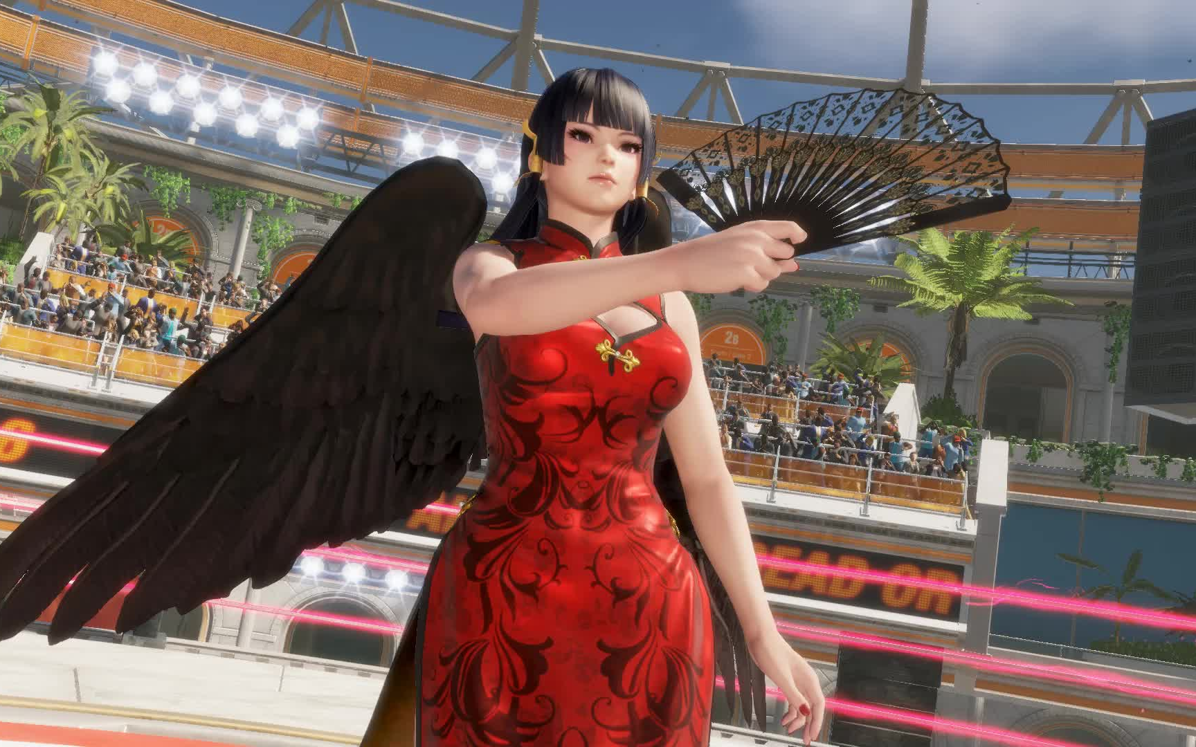 红色旗袍女天狗【死或生】_哔哩哔哩 (゜-゜)つロ 干杯~-bilibili