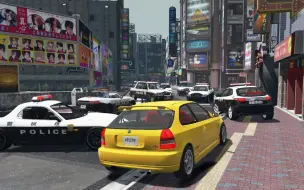 Download Video: 【模拟游戏】从日本警察那里逃跑是不可能的 - BeamNG.drive