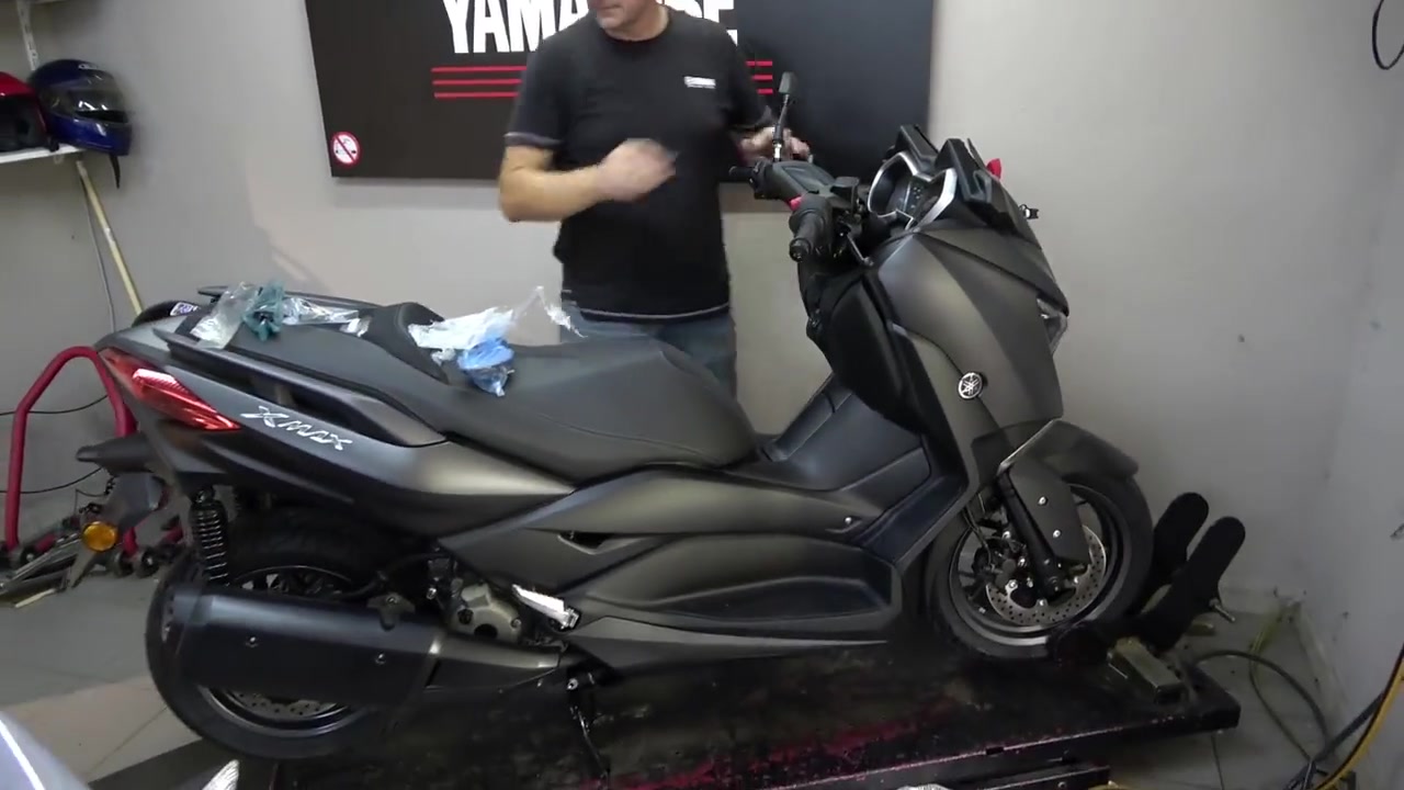 2020款雅马哈xmax 300cc到店,打开箱子那刻,才是霸气的开始!