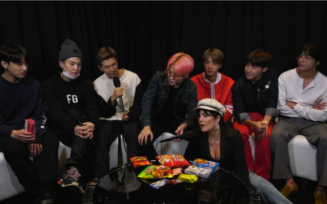 【防弹少年团】0501 采访:bts x halsey @ 1033ampradio