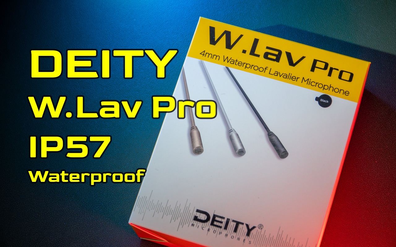 【谛听】同轴电缆配上Micro Dot IP57级专业的领夹麦Deity W.Lav Pro完全品鉴哔哩哔哩bilibili