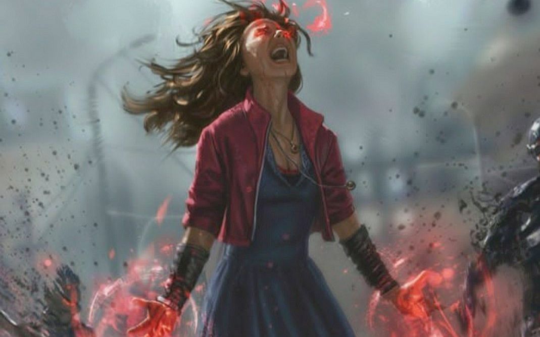 1080漫威绯红女巫混剪性感美女在线揍人绯红女巫的燃爆瞬间