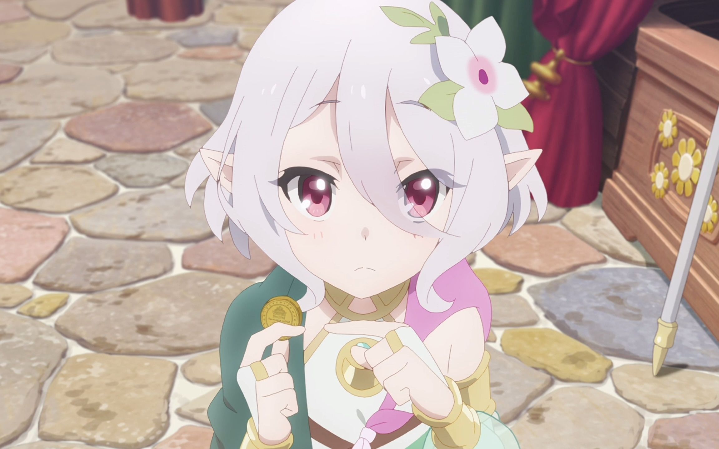 有妈妈性格却身小体柔的白毛半精灵,她真的喜欢去照顾别人