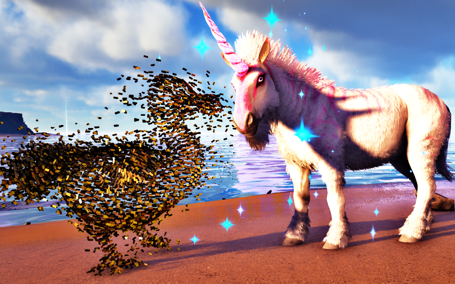 方舟灭绝p22:黄金碎皮鸡 炫彩独角兽