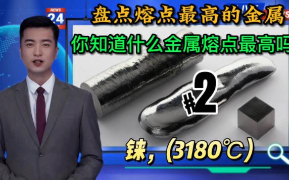 盘点熔点最高的金属,你知道什么金属熔点最高吗?哔哩哔哩bilibili