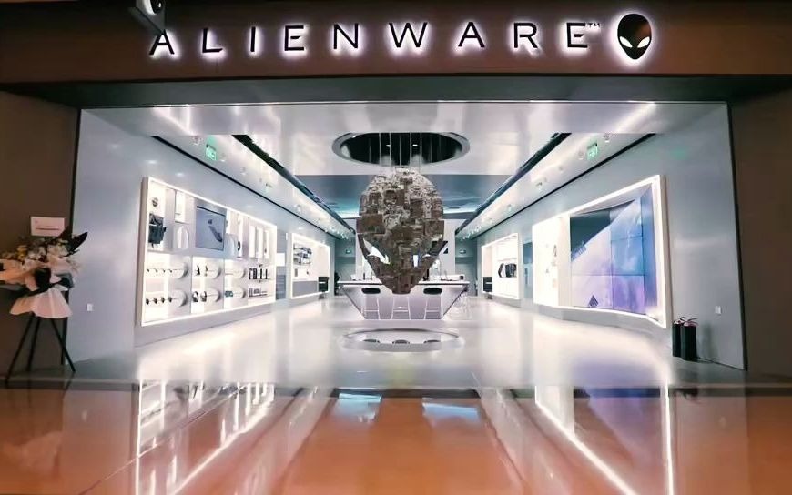 南通中南城购物中心ALIENWARE外星人专卖店哔哩哔哩bilibili