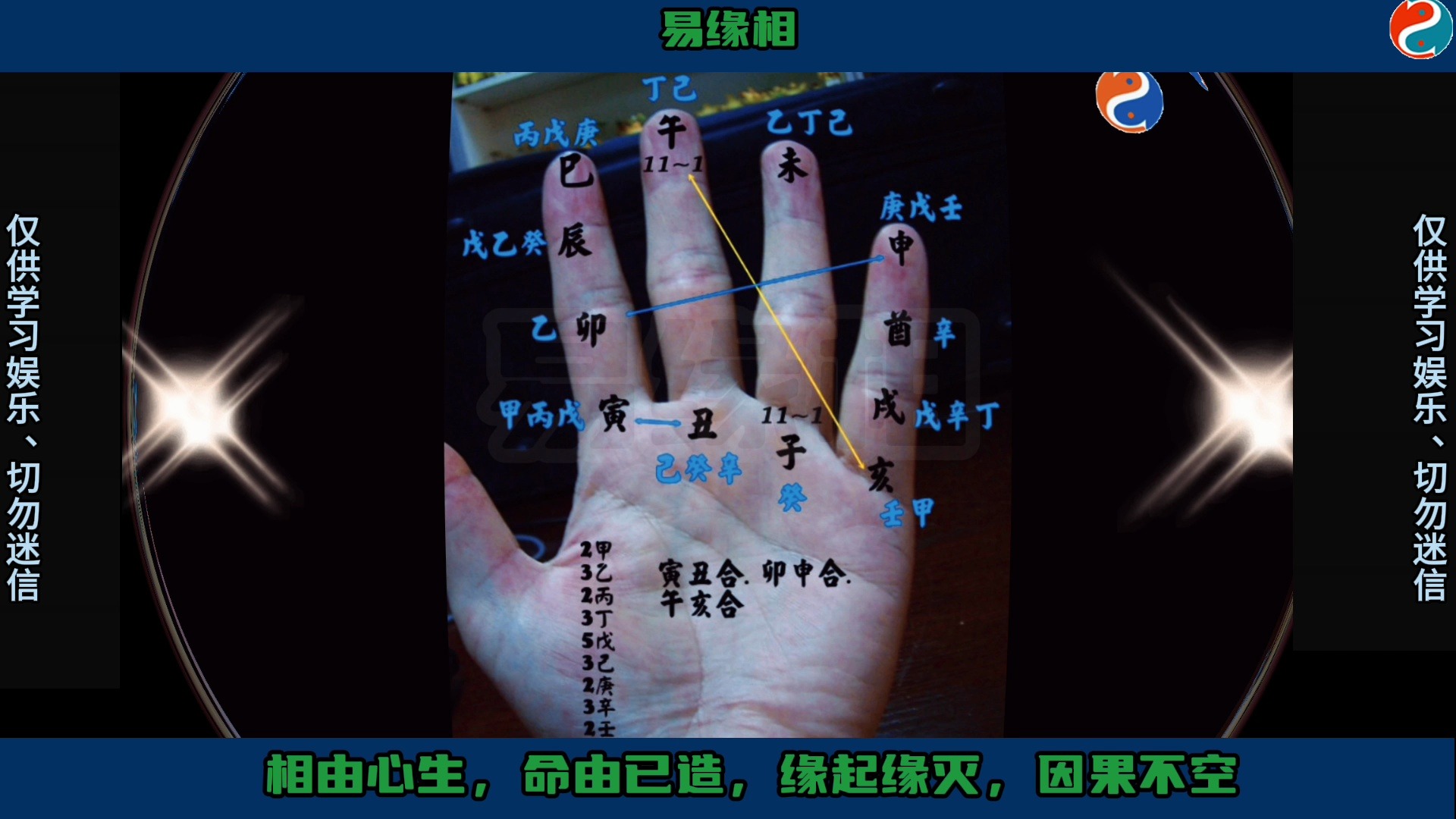 手相"暗合"易掌决!