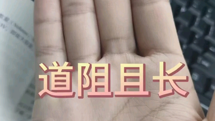 道阻且长的手相哔哩哔哩bilibili