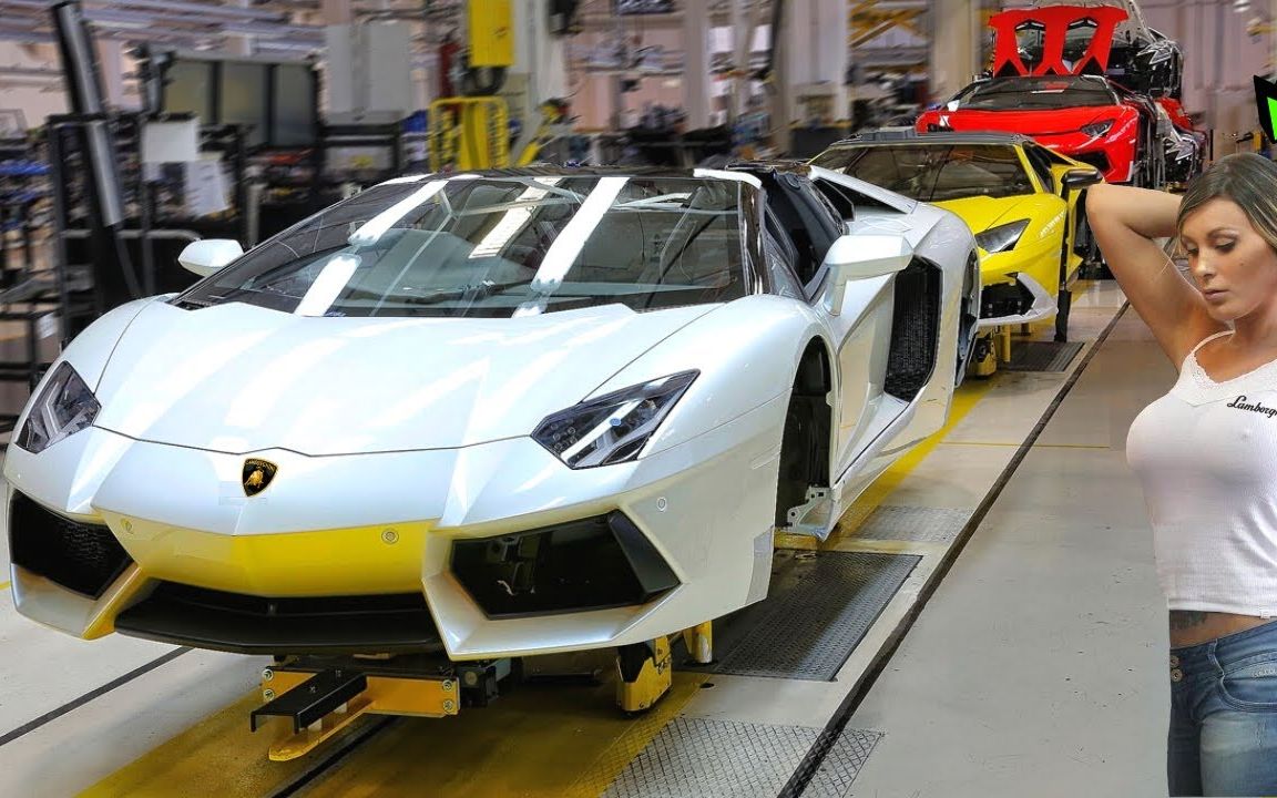 【生产线】兰博基尼超级跑车工厂