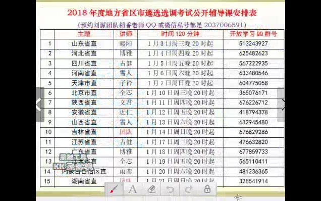 2018年山西省市机关遴选公务员考试辅导培训免费公开课视频120分钟(刘源团队文君老师2018年1月)哔哩哔哩bilibili