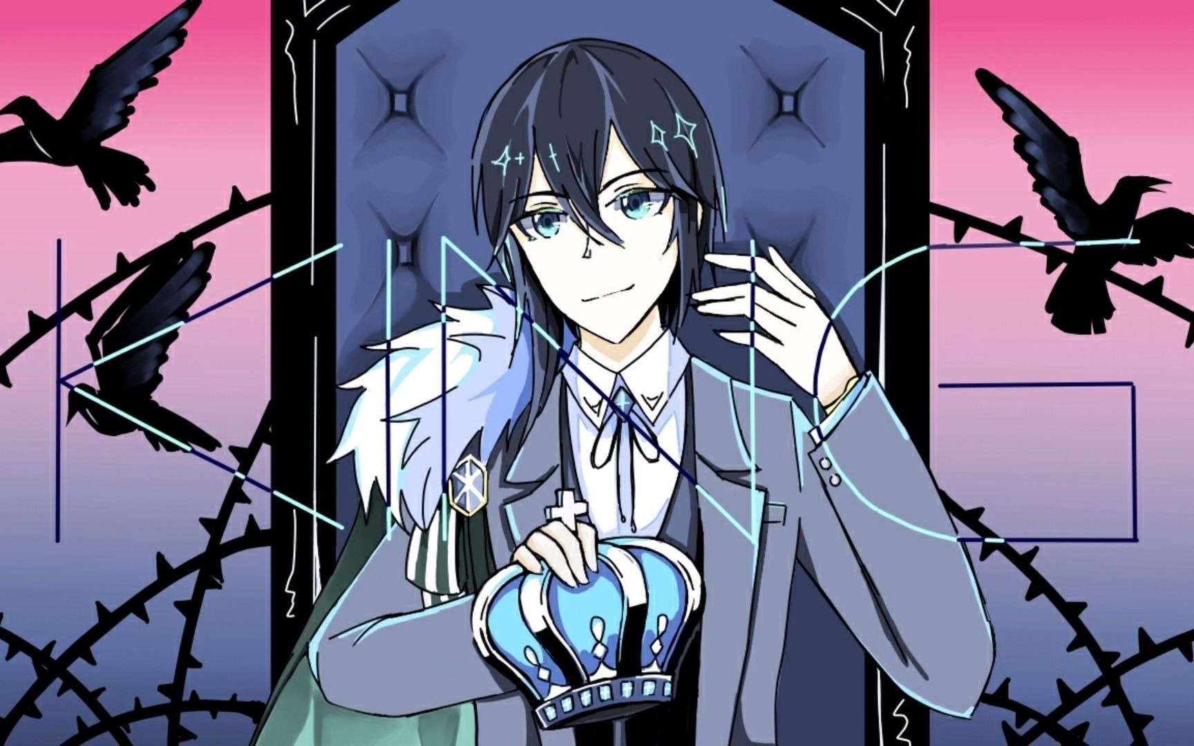 【全员"恶"人/手书】king