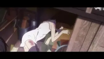 遭遇家庭暴力的可怜女孩