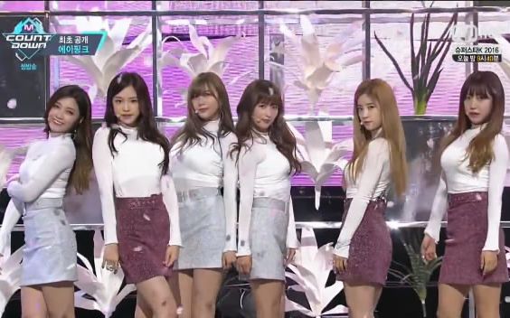 160929apinkboompowlove让我心动onlyonemcountdown