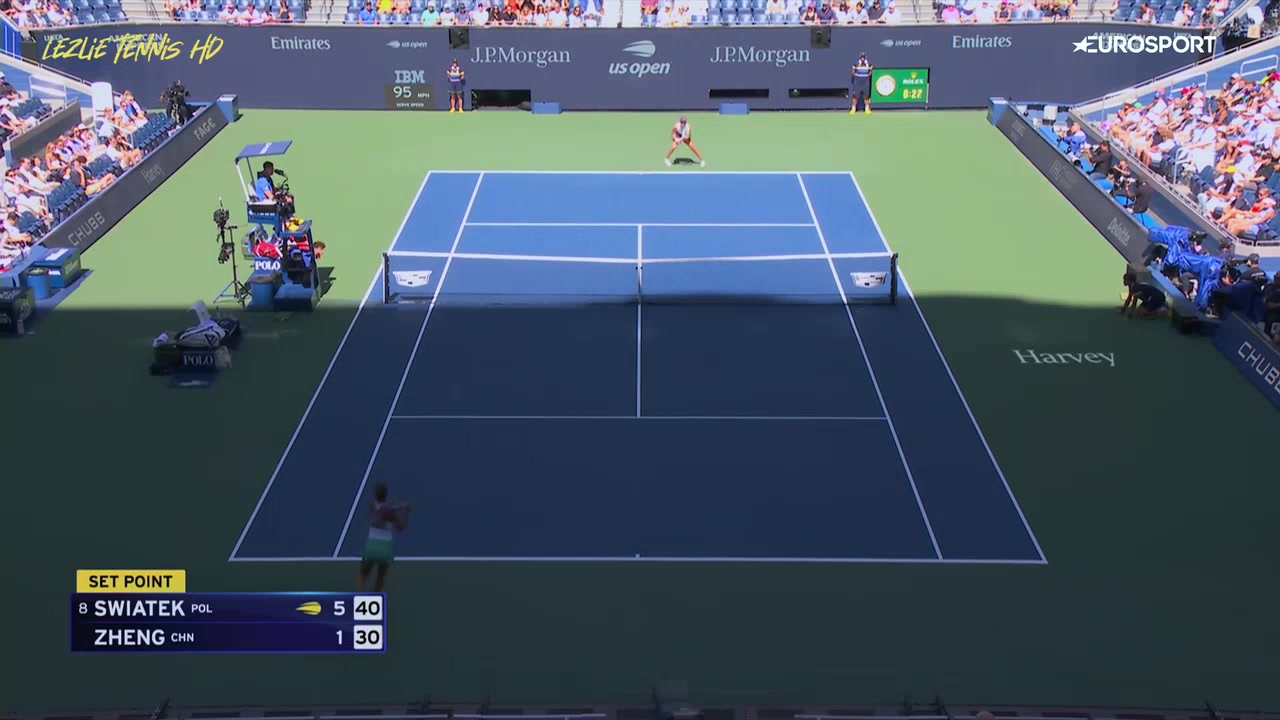 【Lezlie HL】2026美网R4 郑钦文VS斯维亚泰克
