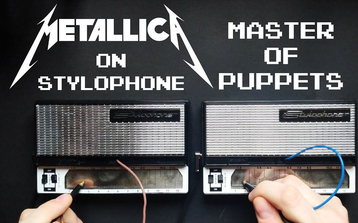 [图](合集) 买套离开<舔狗之主>被电子玩具翻弹 Metallica - Master of Puppets (Stylophone cover)