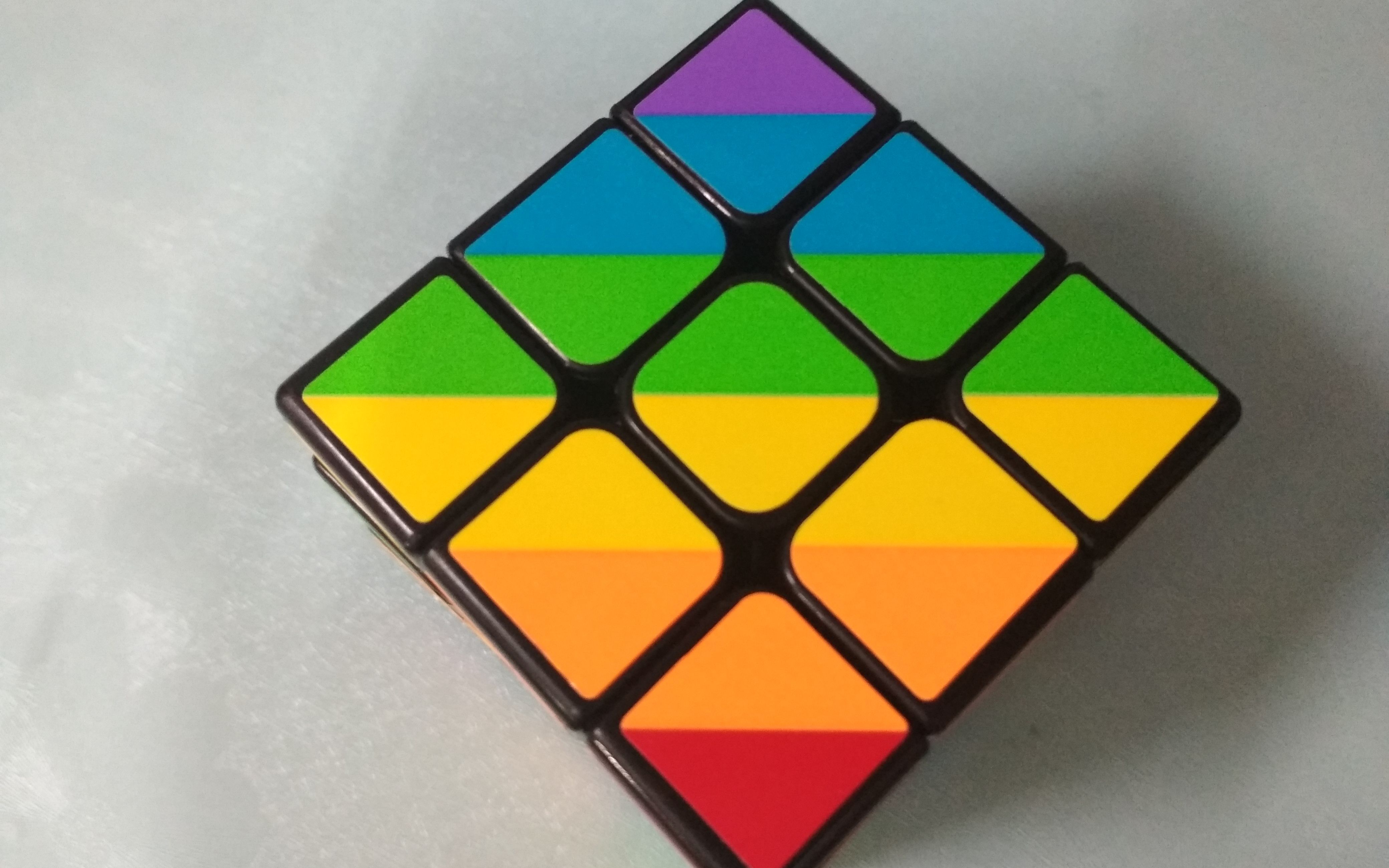 【翻车】永骏不等阶彩虹魔方的翻车