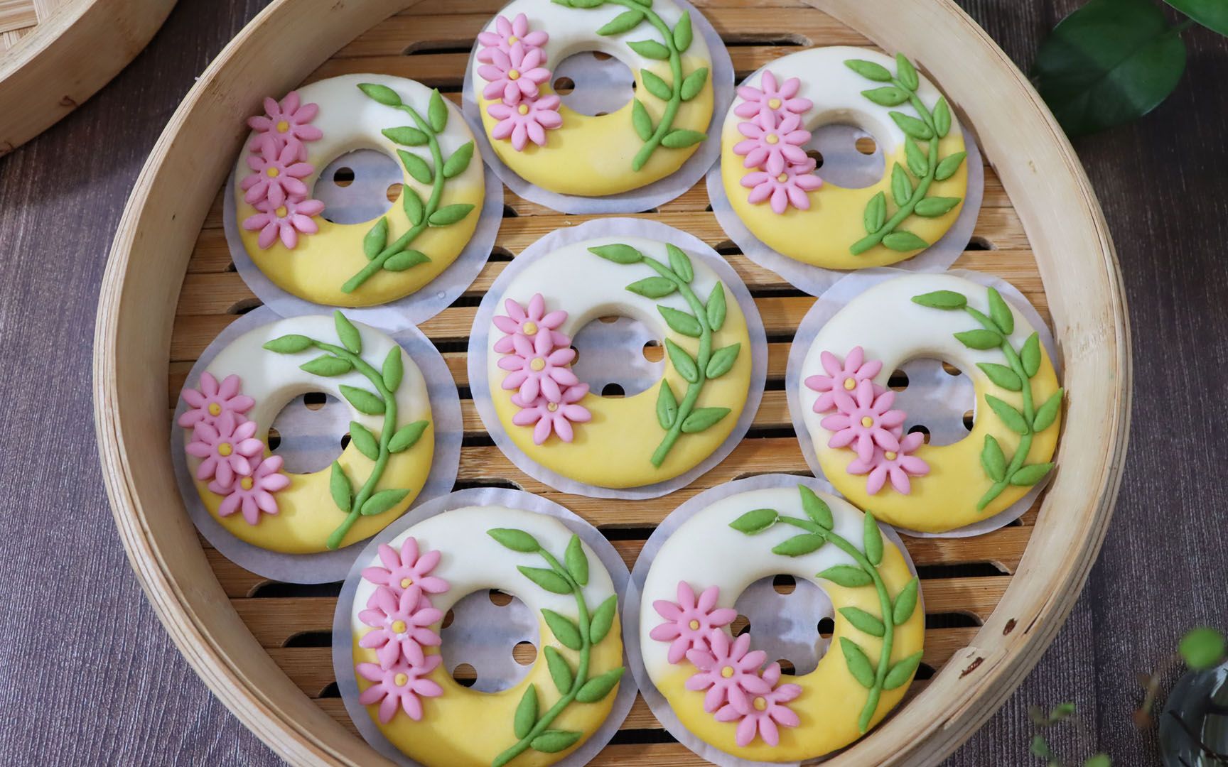 又是被馒头治愈的一天,花样面食新做法,甜甜圈馒头