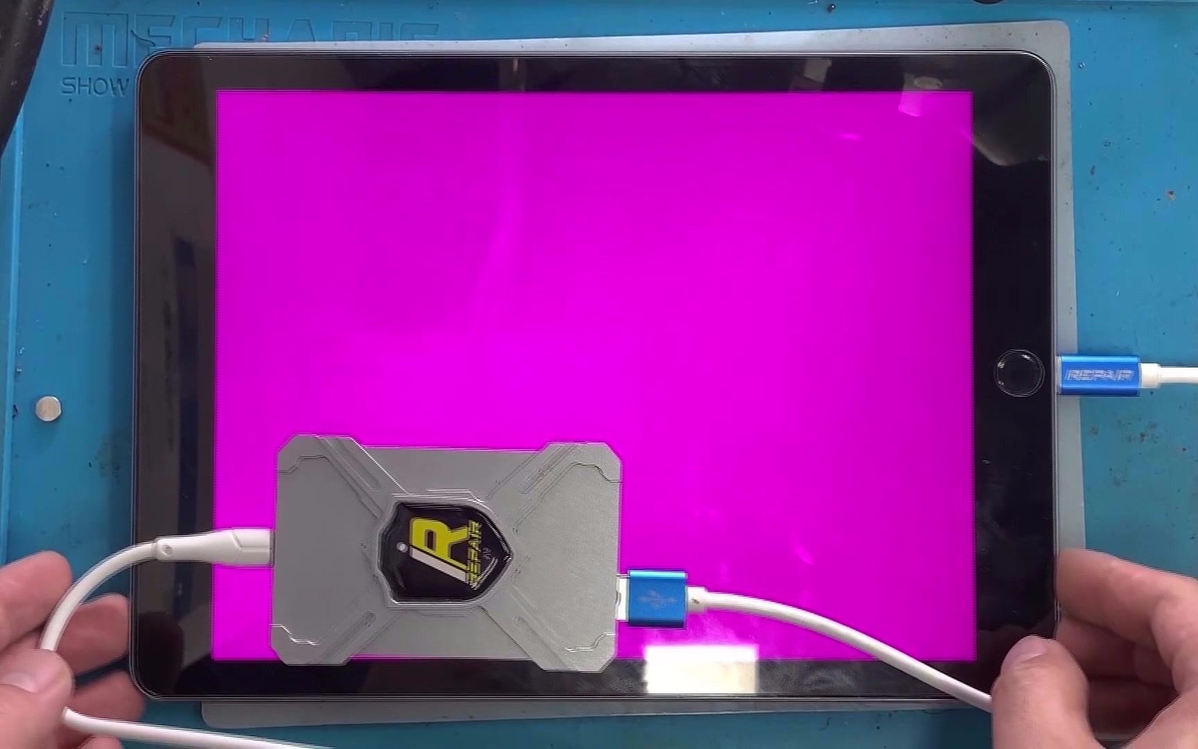 ipadair2忘记激活锁一键紫屏完美解除id激活锁