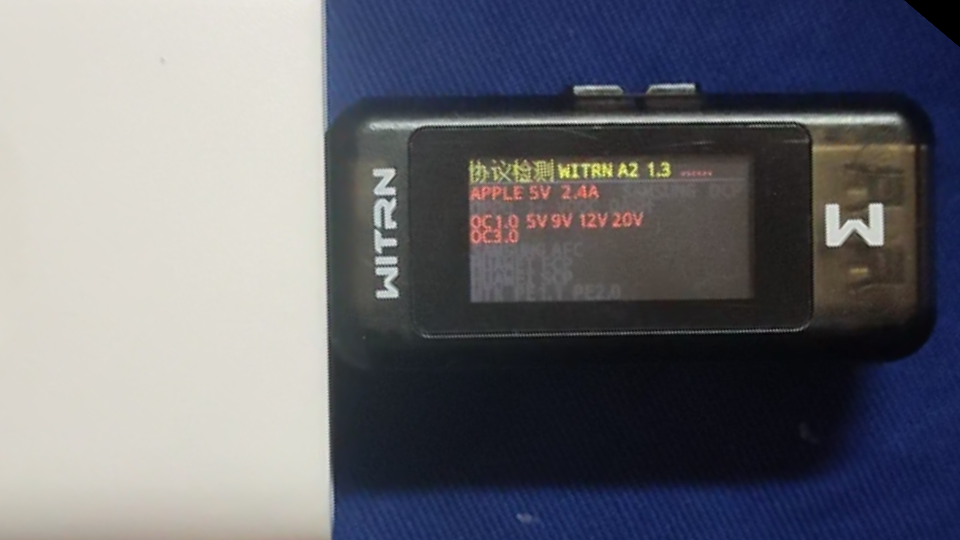 oppo 充电器 18w op92cach 纹波测试 68mvpp