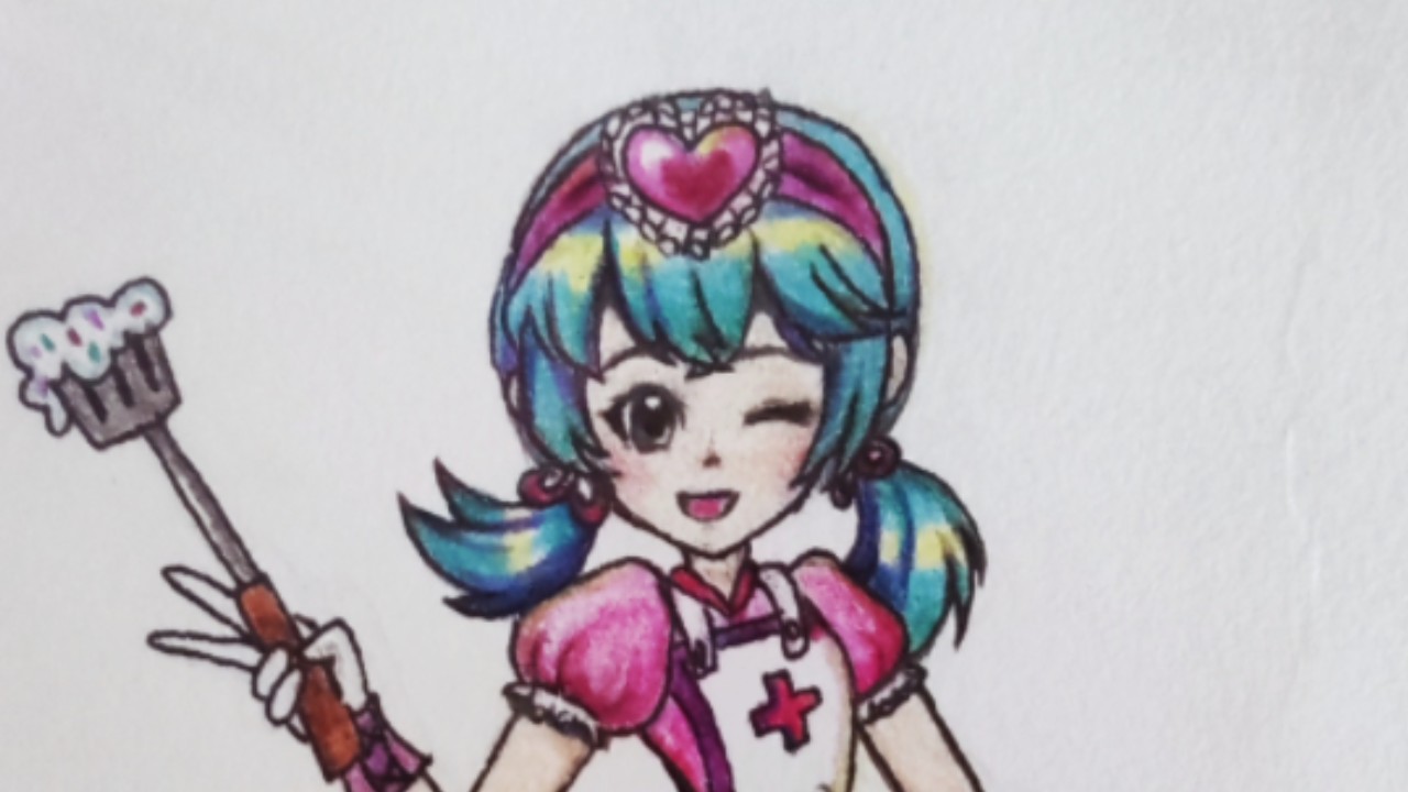 【拟人向】浅画一只甜心超人和冷月