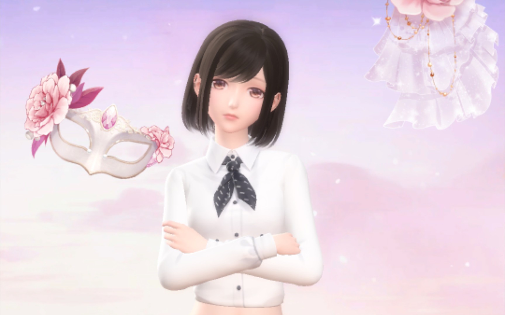 【闪耀暖暖cos】用闪耀暖暖的衣服cos时光代理人中的乔苓