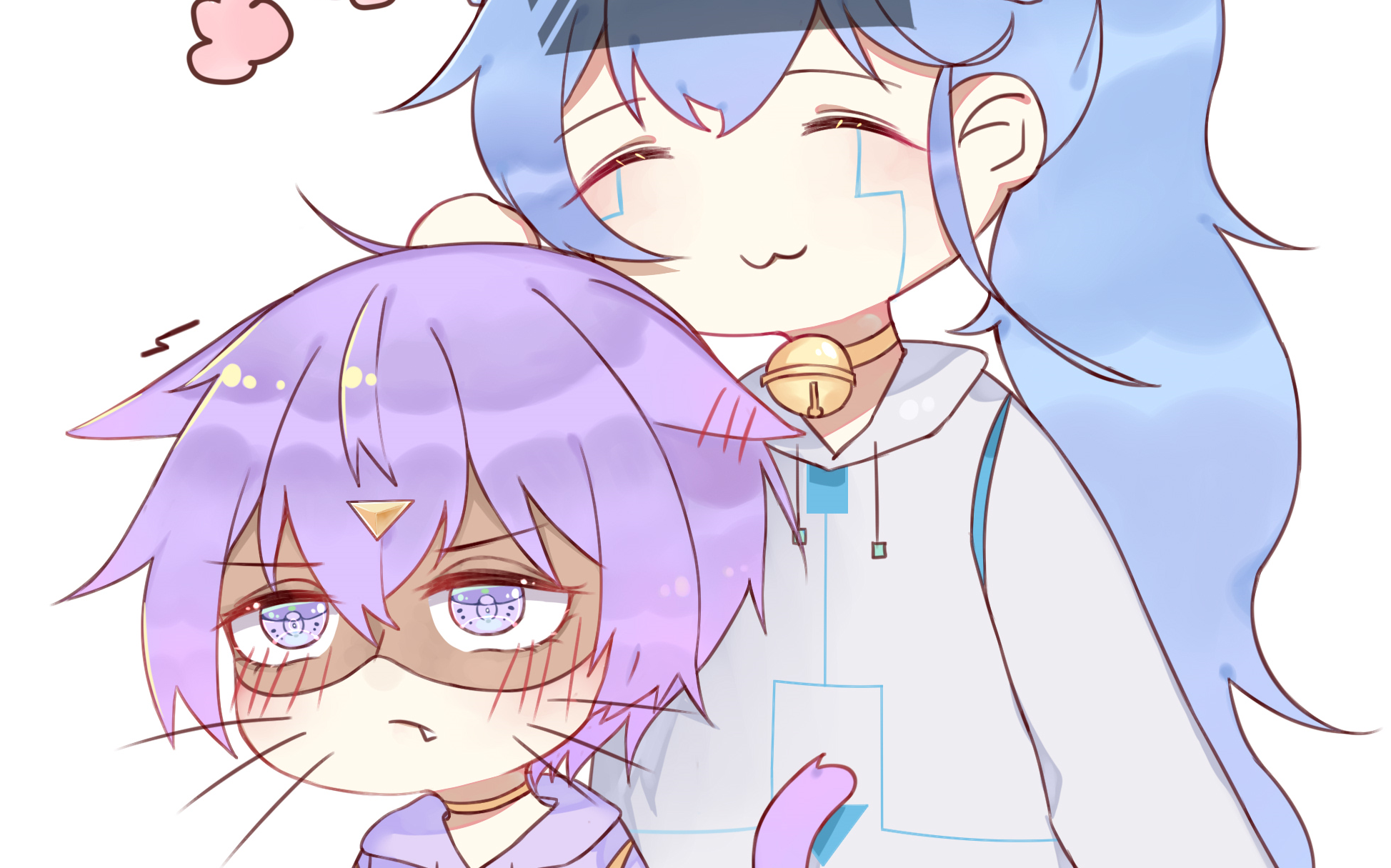 小心喵和伽罗汪开联