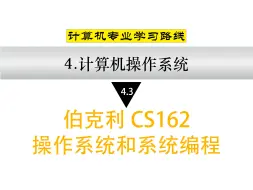 Download Video: 4.3 伯克利 CS162 操作系统和系统编程