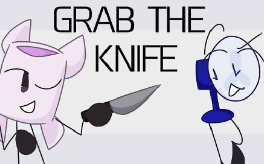 knife/pink blood tw // grab the knife animation meme // tpot pillow/fanny哔哩哔哩bilibili