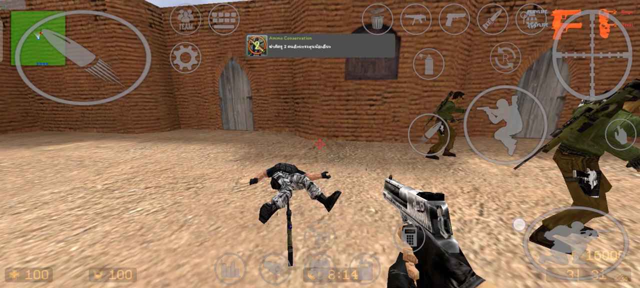 counter strike 1.6 android mod ragdoll pc/mobile 反恐精英1.