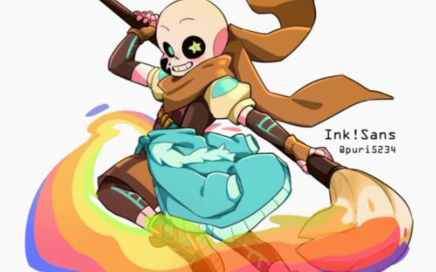 ink sans试玩!真是太难了!