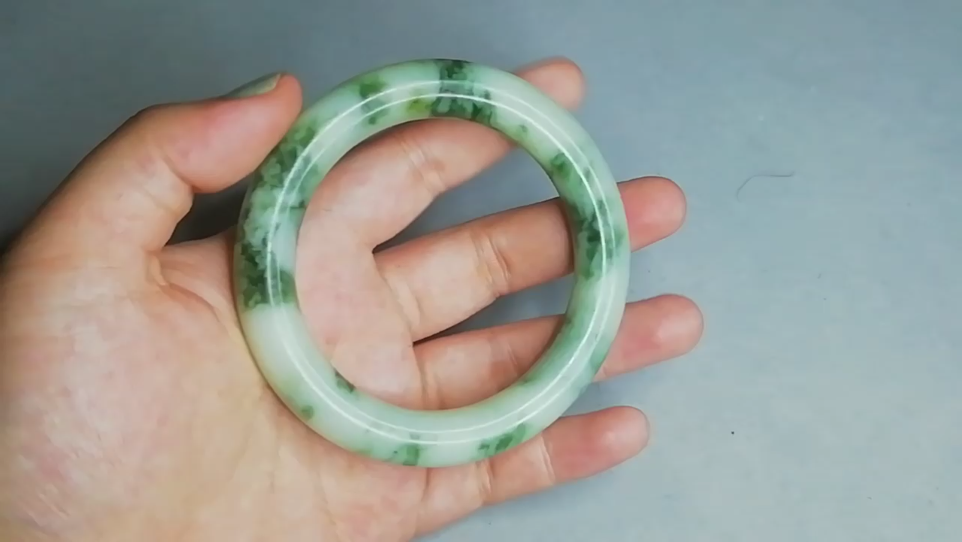 岫玉老花甲翠胖圆记录