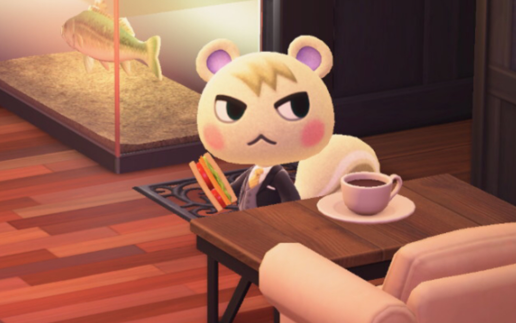 动森日常 生气的小润