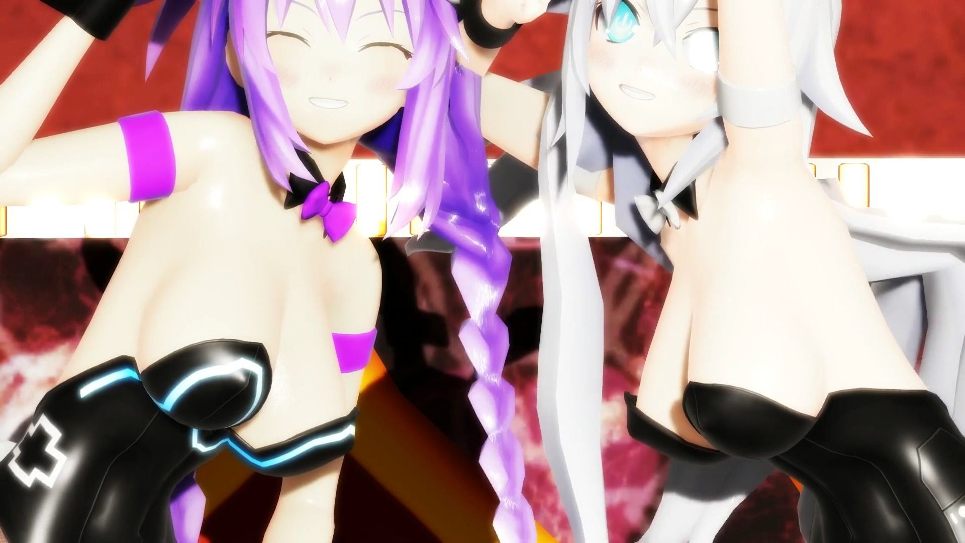 【海王星MMD】圣黑之心 绀紫之心  Roki哔哩哔哩bilibili