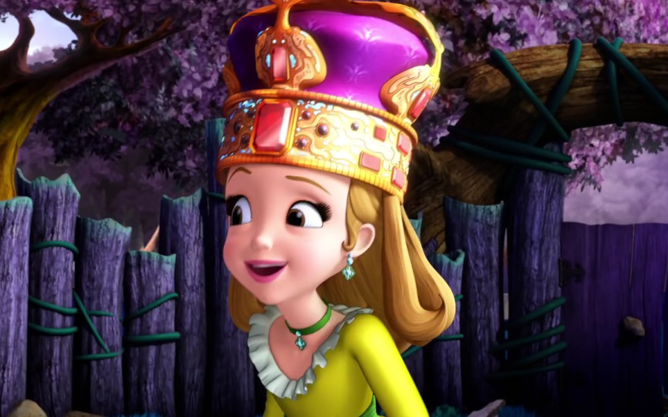 迪士尼公主小公主苏菲亚安柏是女王