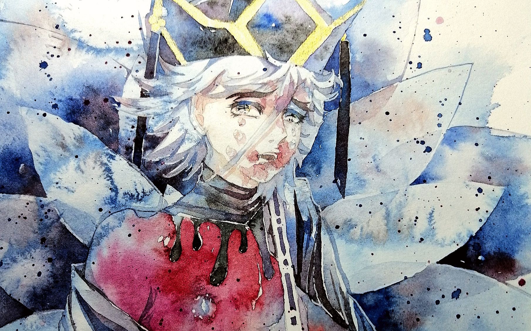 水彩童磨无慈无悲万世极乐