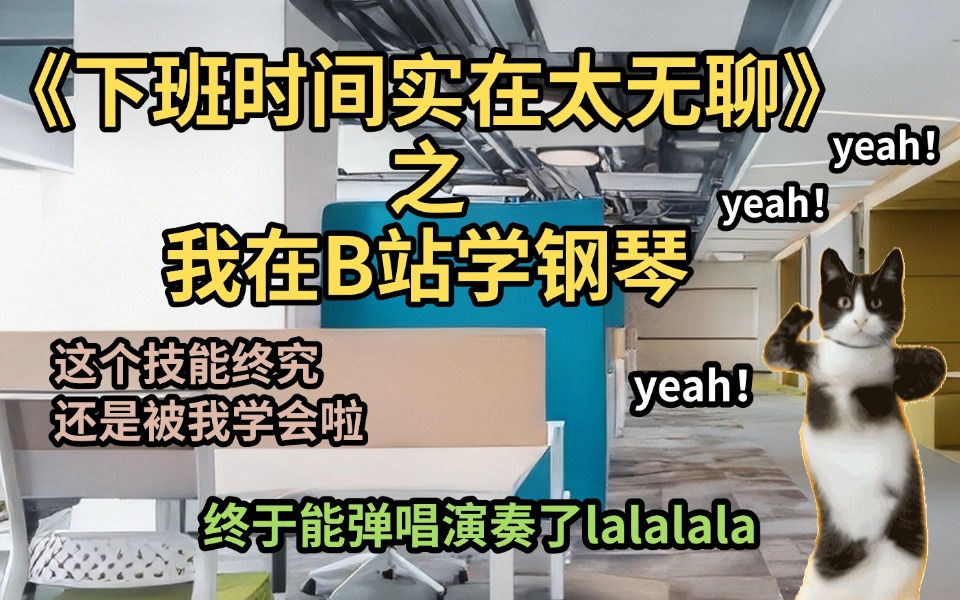 拒绝内耗!下班时间就能学会钢琴,一套整整600集的钢琴自学教程分享给大家!手把手教学,通俗易懂,让你自学钢琴不再走弯路!最适合成人学习哔哩哔...