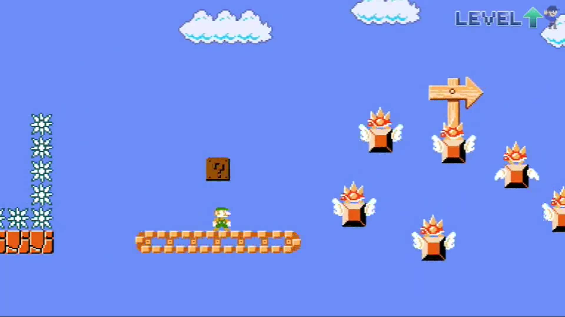 超级马里奥各种闯关失败场景