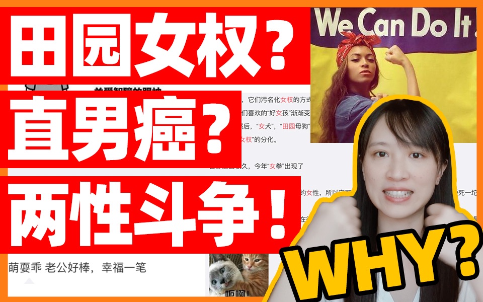 [图]为什么直男癌田园女权如此泛滥？是蓄意的阴谋还是人性最本质的阴暗面？