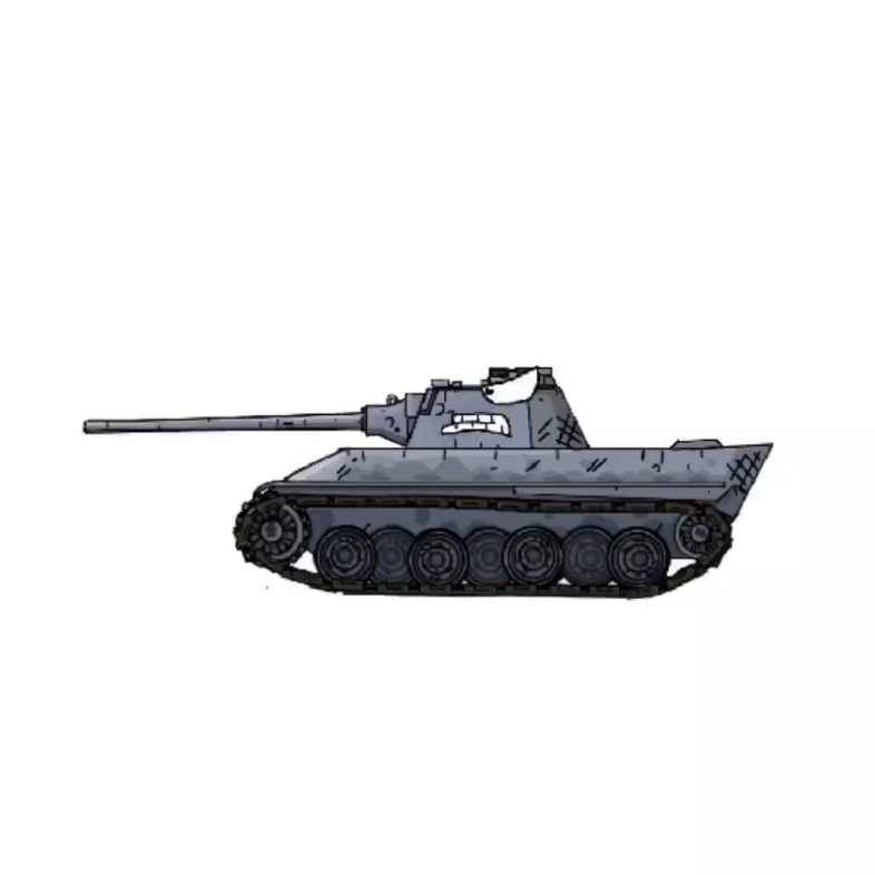 巨鼠式重坦VS苏联KV6图片