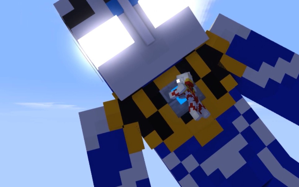 用mc还原盖亚大战阿古茹_哔哩哔哩 (゜-゜)つロ 干杯~-bilibili